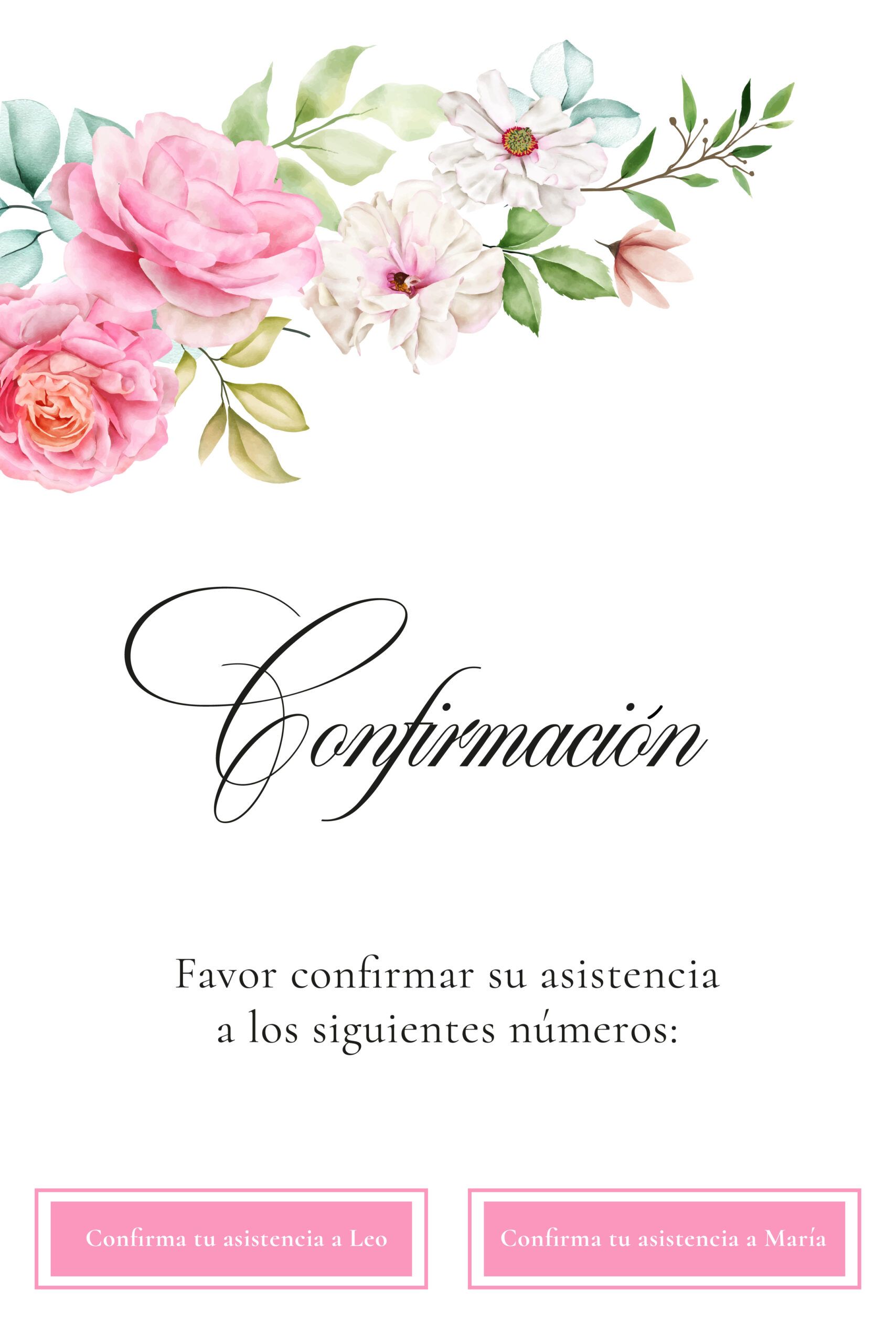 Confirmación