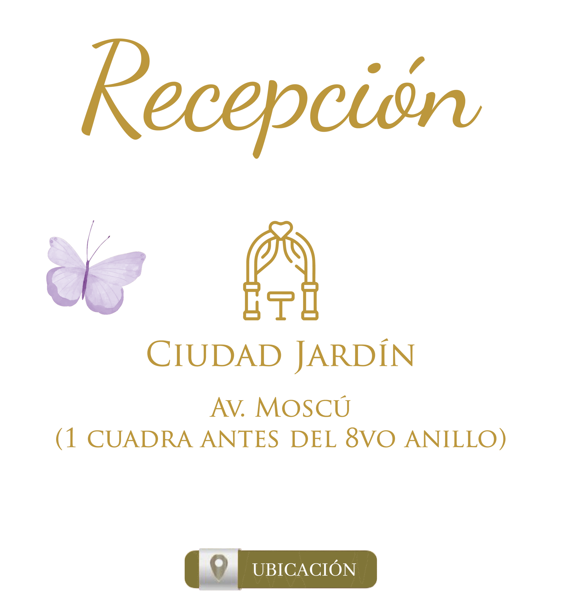 Recepción Ciudad Jardín