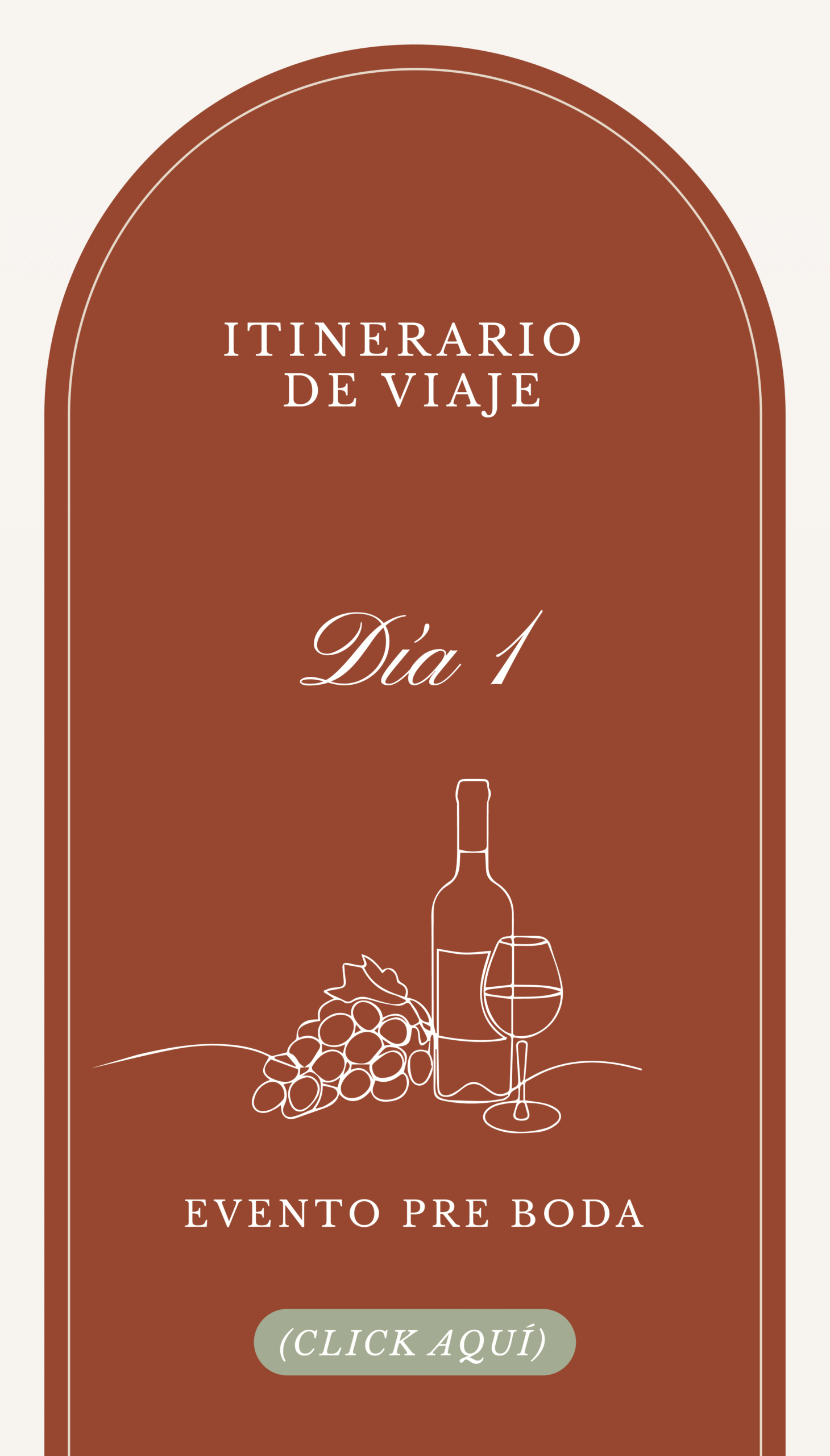 Itinerario de viaje - Día 1
